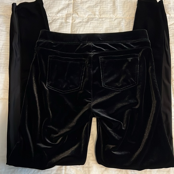 Girls Velour Side Stripe Pants -Size 16 - Picture 3 of 5